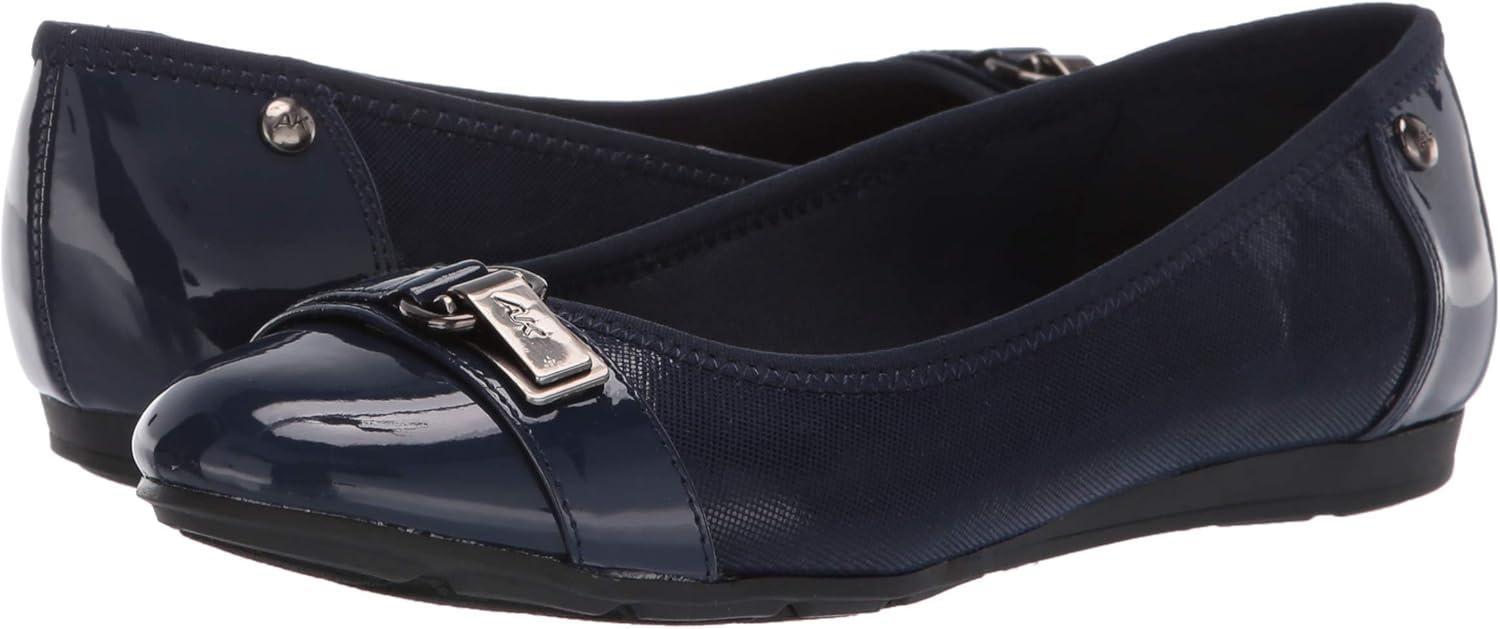 imageAnne Klein Womens Able Ballet FlatNavy Multi Fabric