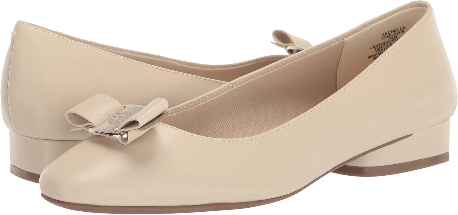 imageAnne Klein Womens Chella Ballet FlatOffwhite