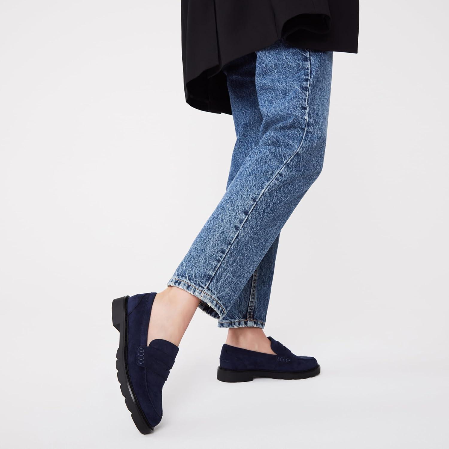 imageAnne Klein Womens Emmylou Loafer FlatNavy