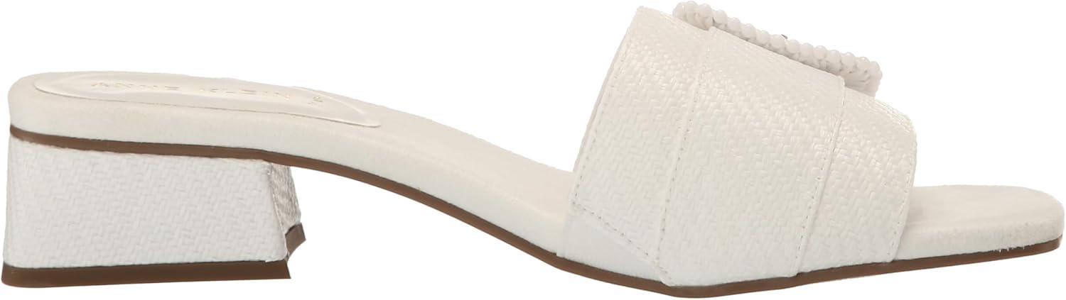 imageAnne Klein Womens Netty Heeled SandalWhite