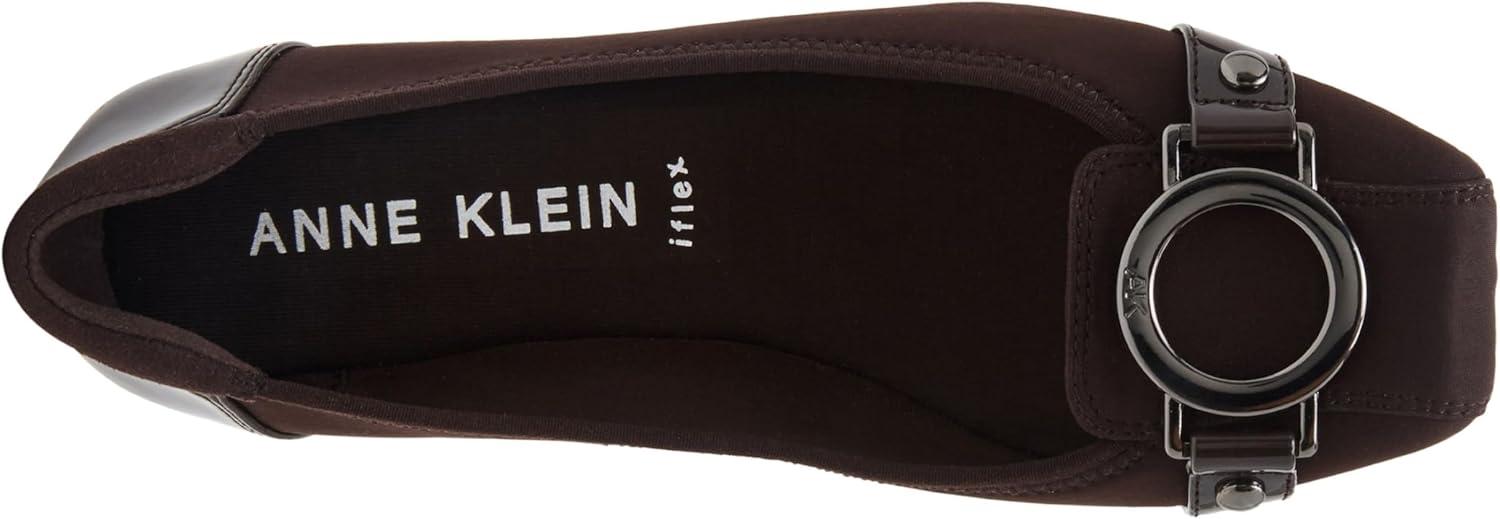 imageAnne Klein Womens Umeko Ballet FlatEspresso Stretch