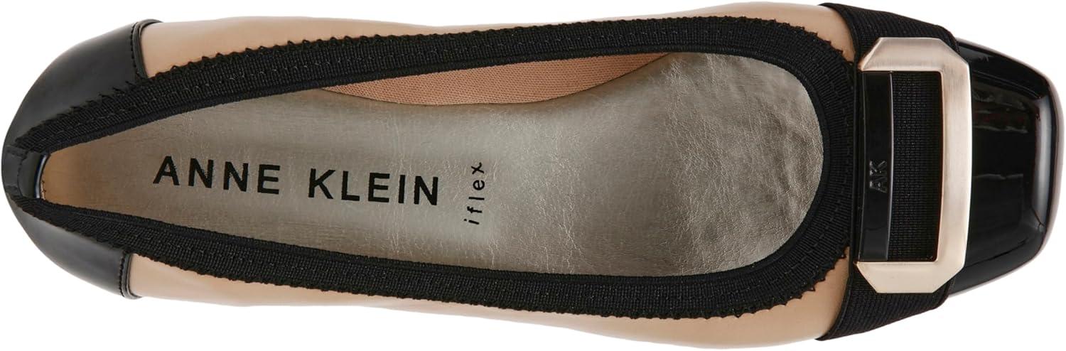 imageAnne Klein Womens Uplift Ballet FlatNude Black