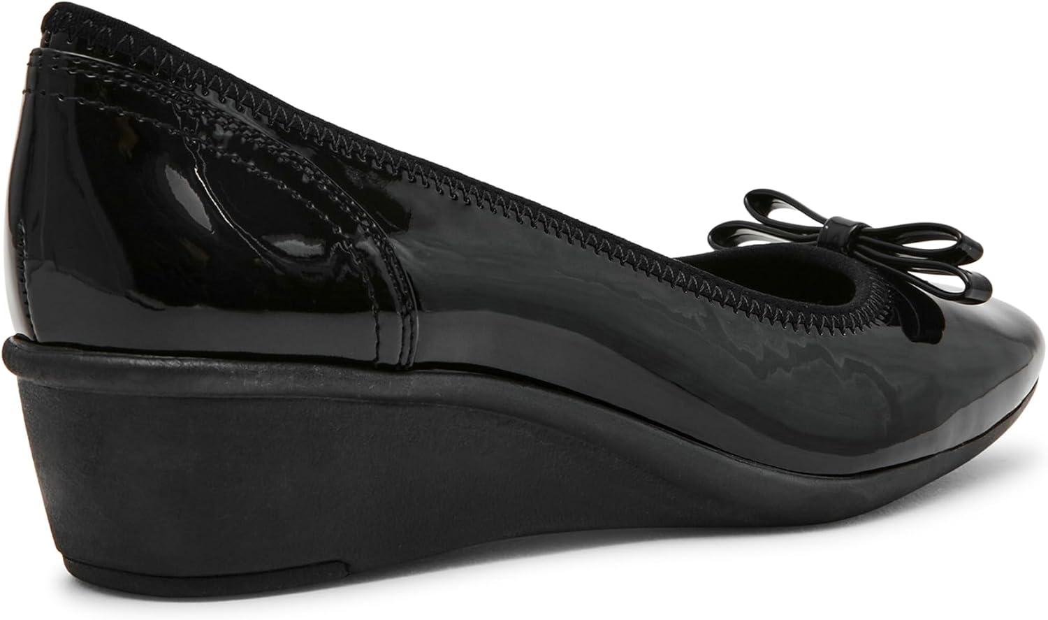 imageAnne Klein Womens WalesBlack Patent