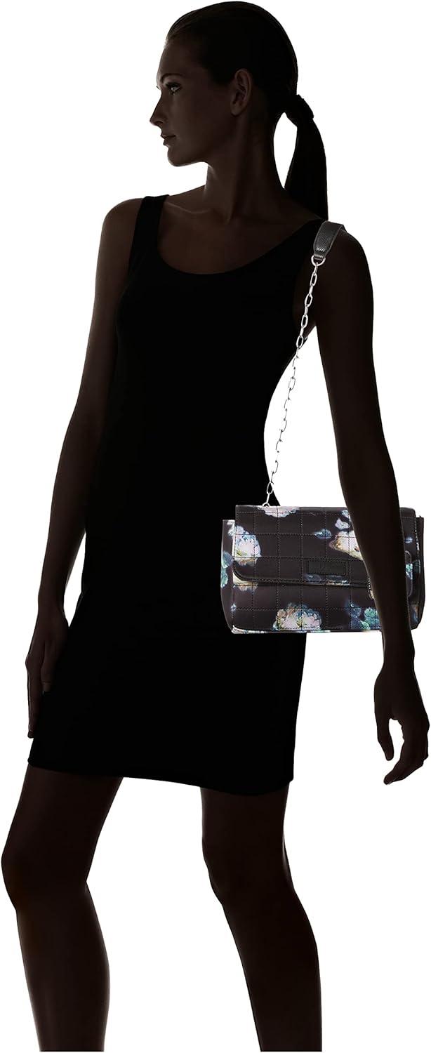 imageAnne Klein womens Neoprene Flap CrossbodyFloral
