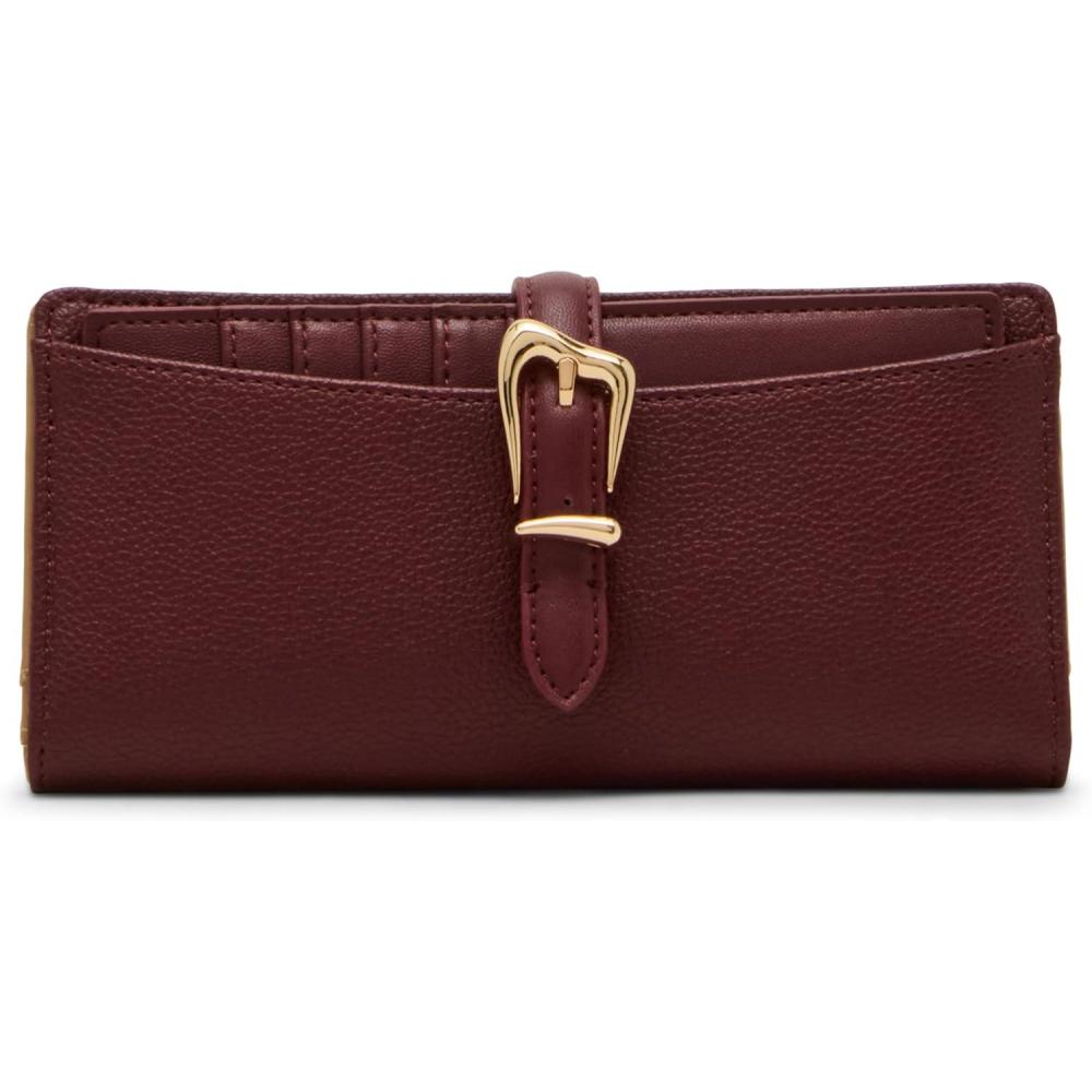 imageAnne Klein AK 2 piece gift set with sculpted buckle walletRed