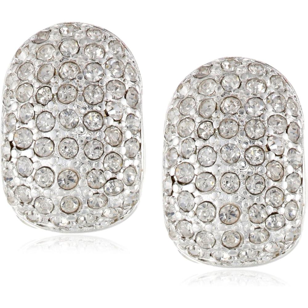 imageAnne Klein Clip Top Hoop EarringsSilver