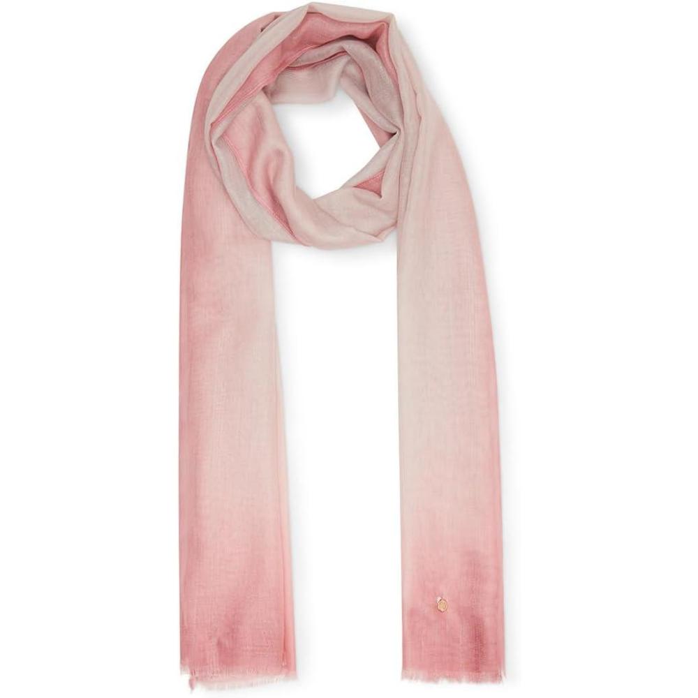 imageAnne Klein Ombre Lurex Pashmina Shawl Wrap Scarf Mauve