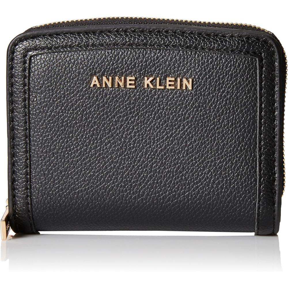 imageAnne Klein Womens Ak Small Curved WalletBlack