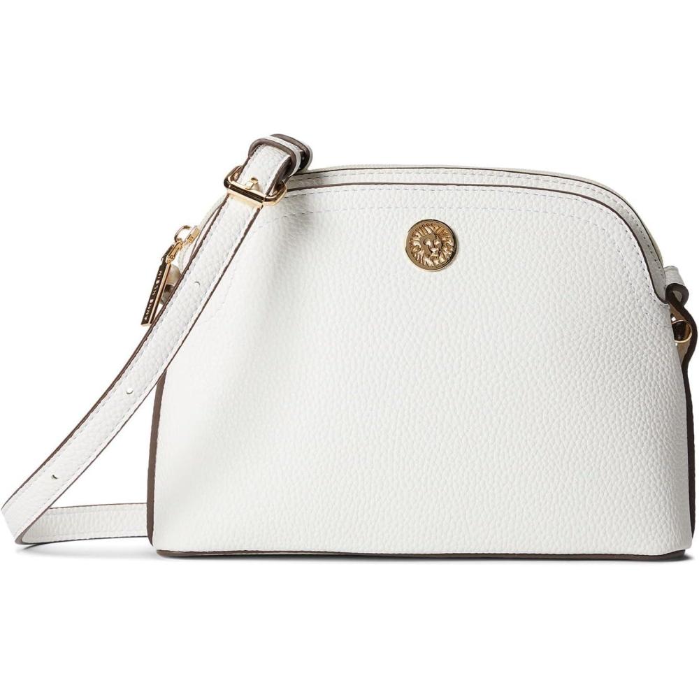 imageAnne Klein Womens Dome CrossbodyAnne White