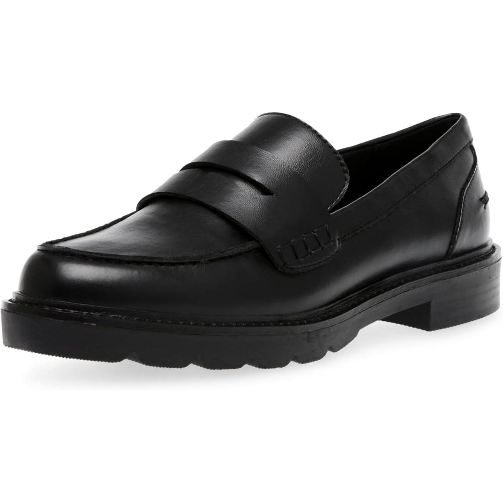 imageAnne Klein Womens Emmylou Loafer FlatBlack Pu