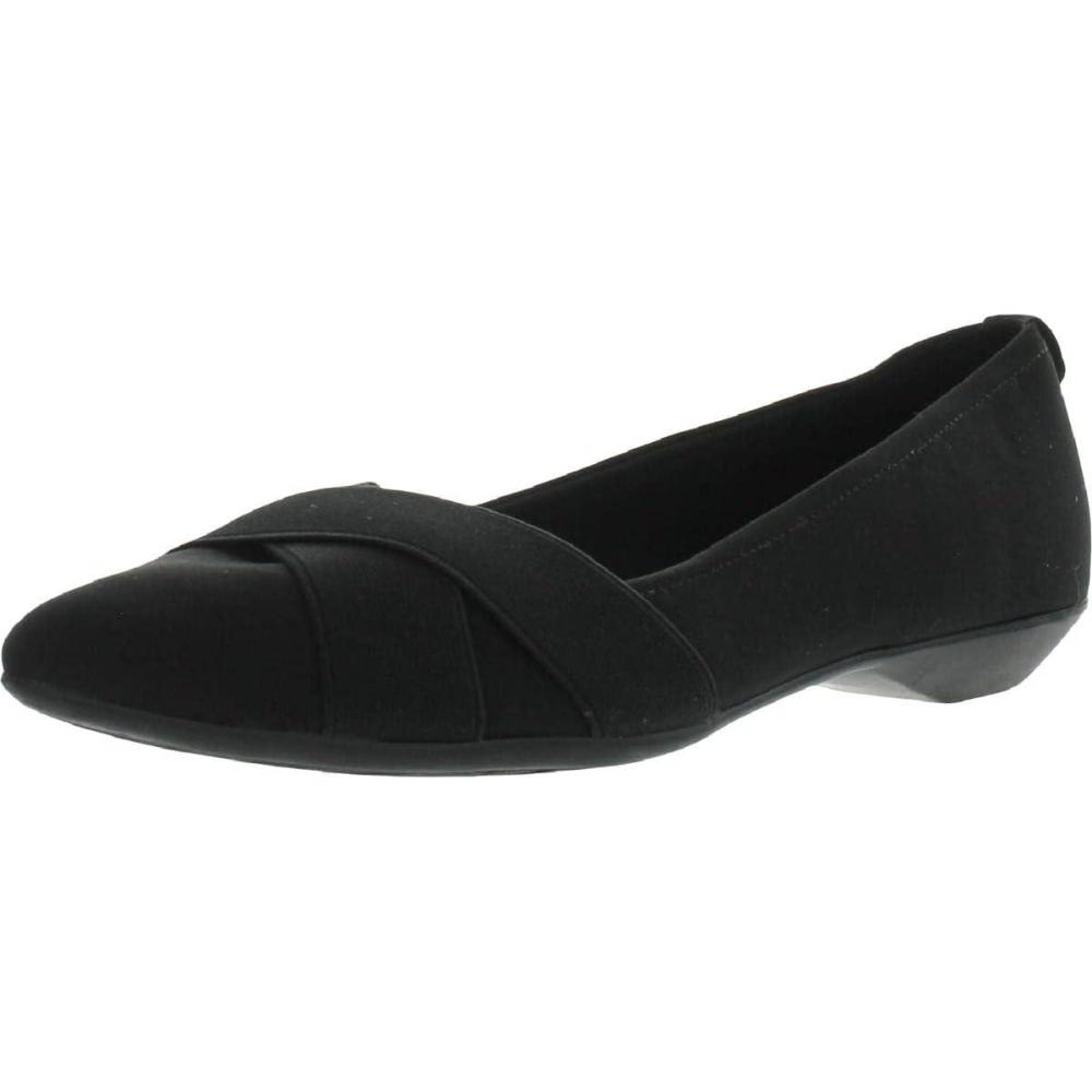 imageAnne Klein Womens Oalise Ballet FlatsBlackBlack