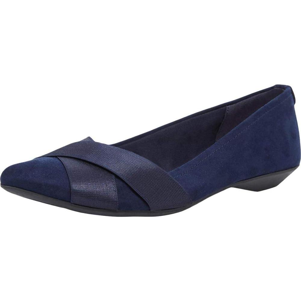 imageAnne Klein Womens Oalise Ballet FlatsDark NavyDark Navy Fabric