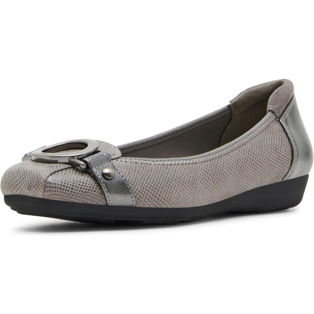 imageAnne Klein Womens Umeko Ballet FlatPewter