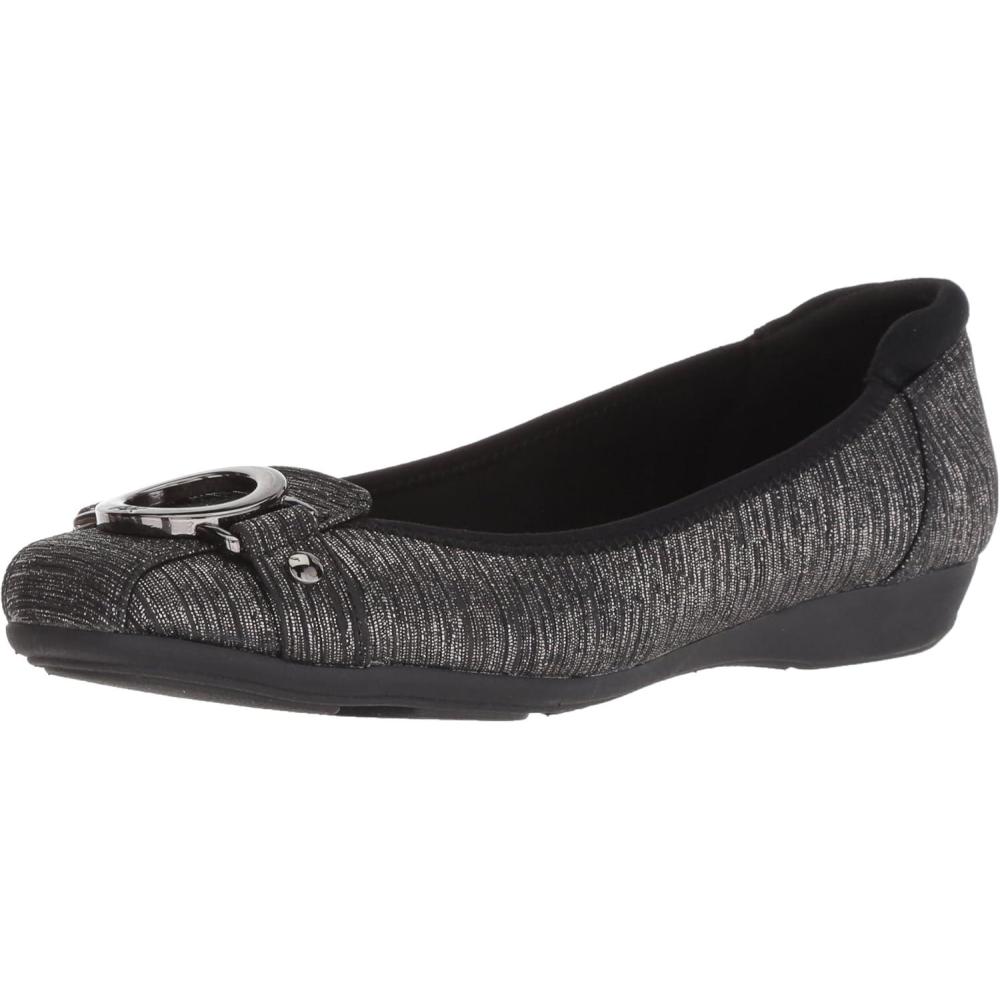 imageAnne Klein Womens Umeko Ballet FlatPewter Multi