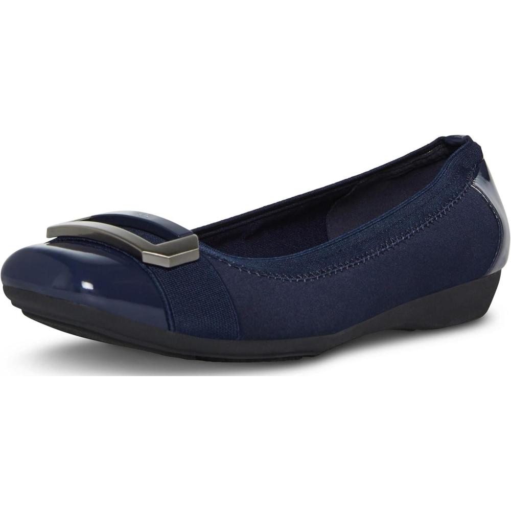 imageAnne Klein Womens Uplift Ballet FlatNavy