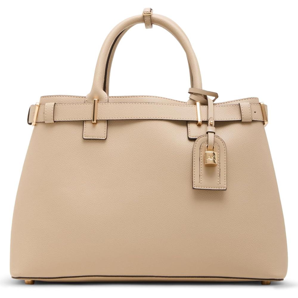 imageAnne Klein womens Anne Klein Belted Convertible Large Satchel BagSesame