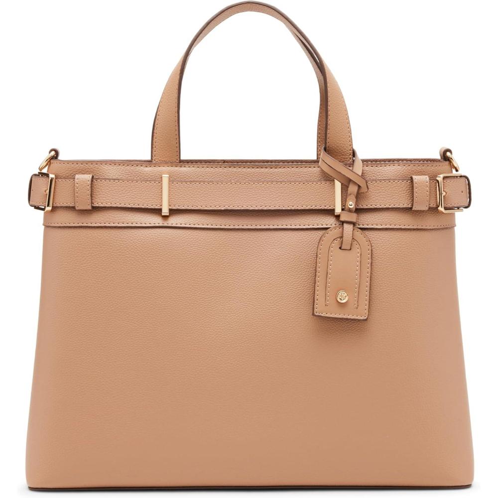 imageAnne Klein womens Anne Klein Belted Convertible Large Satchel BagSunbaked