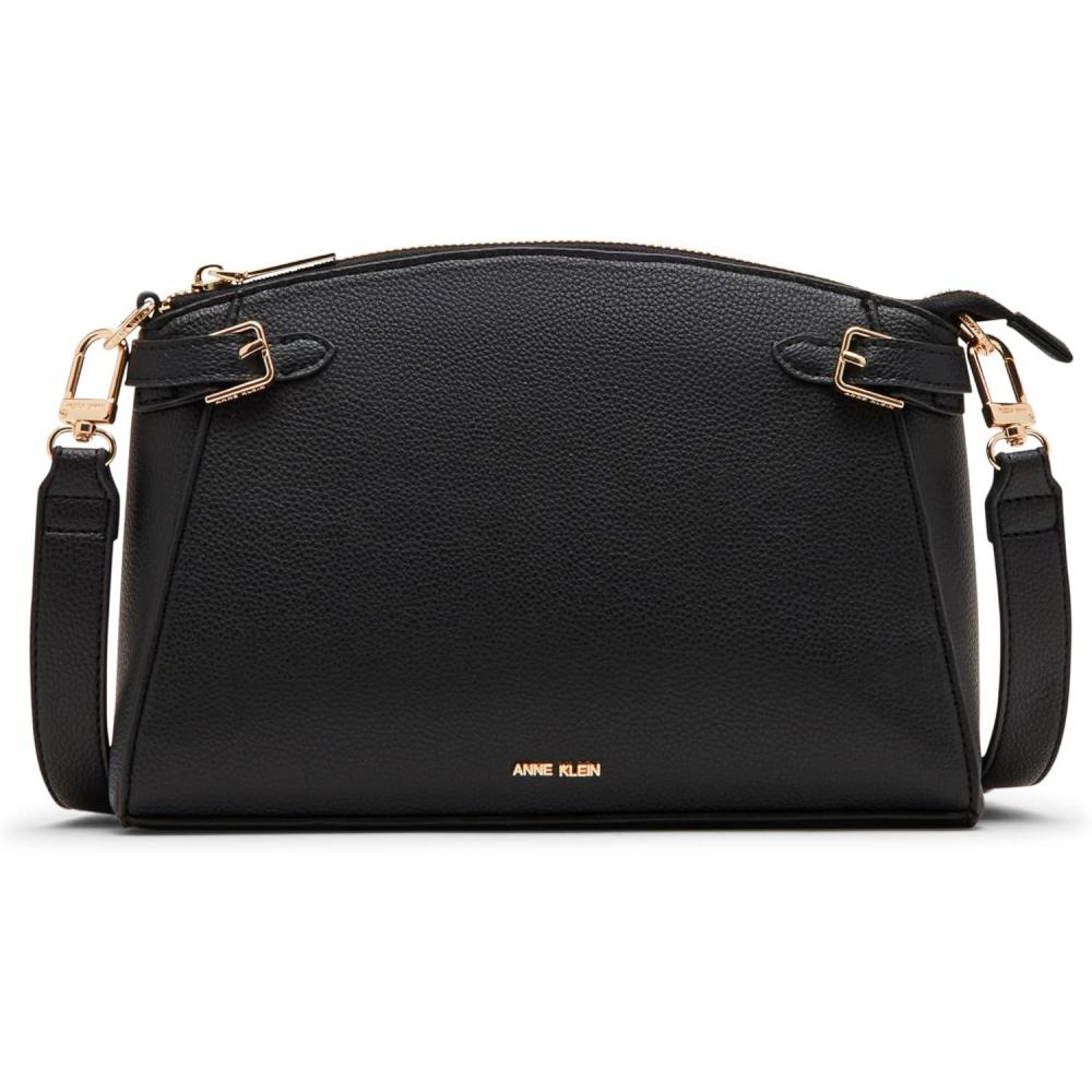 imageAnne Klein womens Anne Klein Belted Dome CrossbodyBlack