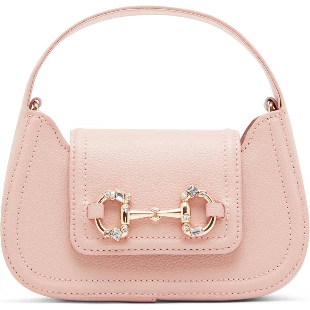 imageAnne Klein womens Anne Klein Crystal Horsebit Mini Top Handle With Convertible StrapRosewater