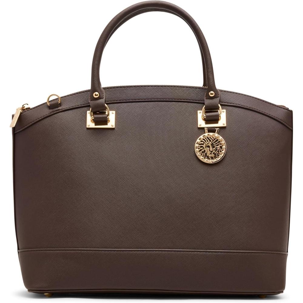 imageAnne Klein womens Anne Klein New Recruits Dome SatchelEspresso