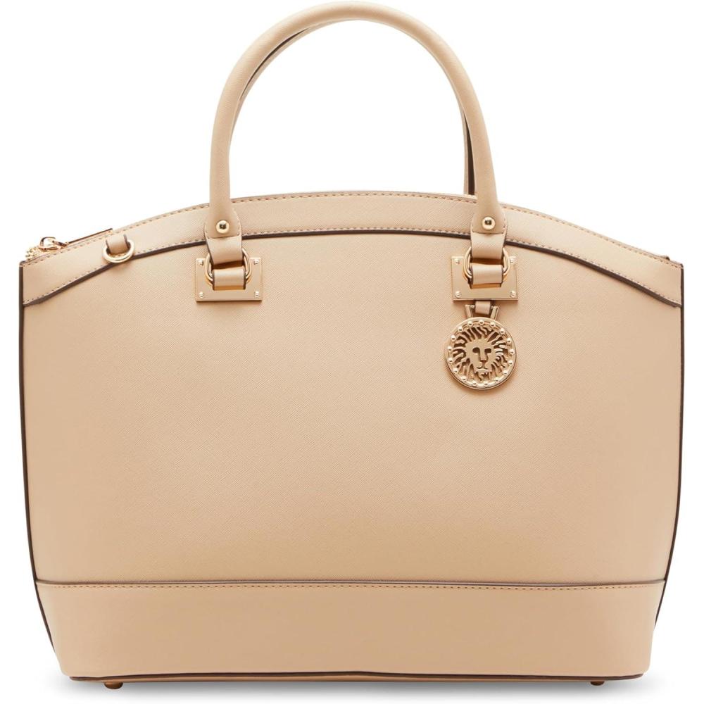 imageAnne Klein womens Anne Klein New Recruits Dome SatchelOatmilk