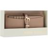 Anne Klein AK 2 piece gift set with sculpted buckle wallet(Beige)