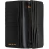 Anne Klein AK 2 piece gift set with sculpted buckle wallet(Black)