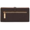 Anne Klein AK 2 piece gift set with sculpted buckle wallet(Brown)