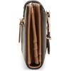 Anne Klein AK 2 piece gift set with sculpted buckle wallet(Brown)