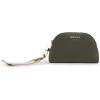 Anne Klein AK 3 piece pouch gift set with web detailing(Dark Olive)