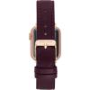 Anne Klein Leather Fashion Band for Apple Watch Secure, Adjustable, Apple Watch Band Replacement, Fits Most Wrists(Purple/Rose Gold)