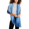Anne Klein Ombre Lurex Pashmina Shawl Wrap Scarf, Indigo