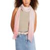 Anne Klein Ombre Lurex Pashmina Shawl Wrap Scarf, Mauve