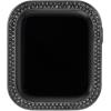 Anne Klein Premium Crystal Bumper, Compatible with Apple Watch, Seamless Fit, Easy Installation, Bumper for Apple Watch(Black With Crystals)