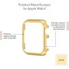 Anne Klein Premium Crystal Bumper, Compatible with Apple Watch, Seamless Fit, Easy Installation, Bumper for Apple Watch(Gold-Tone 2)