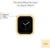Anne Klein Premium Crystal Bumper, Compatible with Apple Watch, Seamless Fit, Easy Installation, Bumper for Apple Watch(Gold-Tone 2)