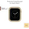 Anne Klein Premium Crystal Bumper, Compatible with Apple Watch, Seamless Fit, Easy Installation, Bumper for Apple Watch(Gold-Tone)