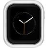 Anne Klein Premium Crystal Bumper, Compatible with Apple Watch, Seamless Fit, Easy Installation, Bumper for Apple Watch(Silver-Tone 2)