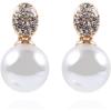 Anne Klein Small Twisted Stud Earrings(Gold)