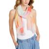 Anne Klein Stripe Oblong Pashmina Shawl Wrap Scarf, Pink