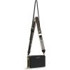 Anne Klein Women’s Ak 3 Piece Gift Set with Double Zip Camera Crossbody(Black)