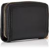 Anne Klein Womens Ak Small Curved Wallet(Black)