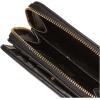 Anne Klein Womens Ak Small Curved Wallet(Black)