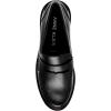 Anne Klein Women’s Emmylou Loafer Flat(Black Pu)