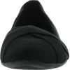 Anne Klein Women’s Oalise Ballet Flats(Black/Black)