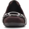 Anne Klein Women’s Umeko Ballet Flat(Espresso Stretch)