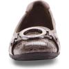 Anne Klein Women’s Umeko Ballet Flat(Grey Croc)
