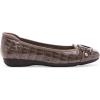 Anne Klein Women’s Umeko Ballet Flat(Grey Croc)