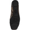 Anne Klein Women’s Uplift Ballet Flat(Black White/Snake)