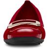 Anne Klein Women’s Uplift Ballet Flat(Deep Red)